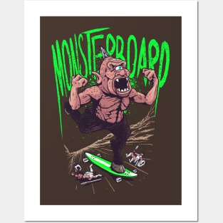 Monsterboard Posters and Art